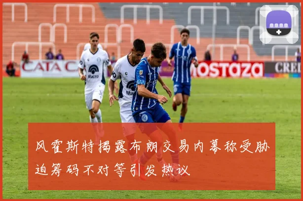 风霍斯特揭露布朗交易内幕称受胁迫筹码不对等引发热议